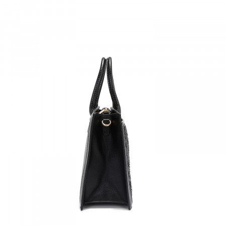 TORBA NICOLE LEE ELEGANT P17098 BLACK FW2024 