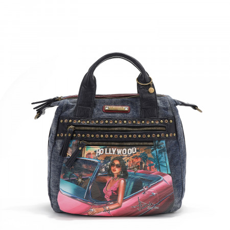 TORBA NICOLE LEE DENIM JS17139 HOLLYWOOD DRIVE FW2024 