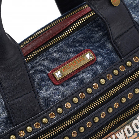 TORBA NICOLE LEE DENIM JS17139 HOLLYWOOD DRIVE FW2024 
