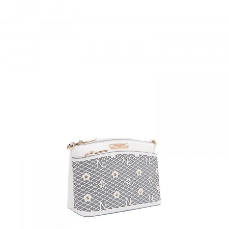 TORBA NICOLE LEE LSR17283 NET WHITE SS2025 