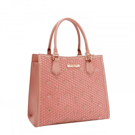 TORBA NICOLE LEE LSR17286 NET PINK  SS2025 