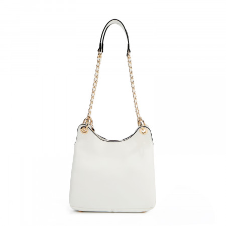 TORBA NICOLE LEE P17205 LOGO WHITE SS2025 