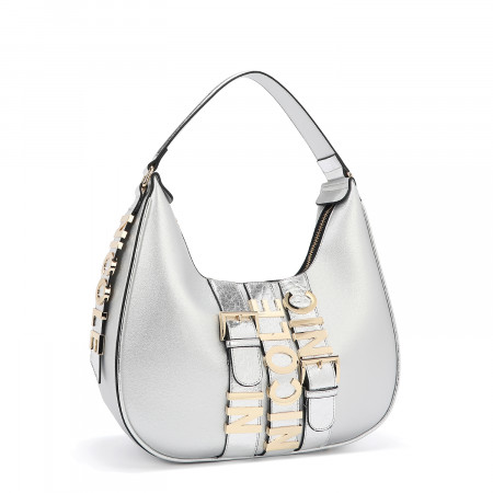 TORBA NICOLE LEE P17206 LOGO SILVER SS2025 