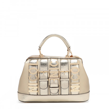 TORBA NICOLE LEE P17208 LOGO GOLD SS2025 