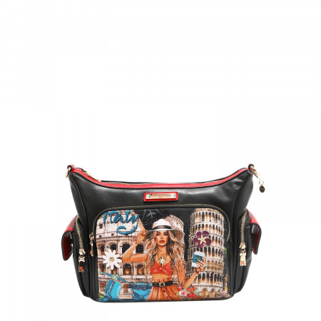 TORBA NICOLE LEE MTI17216 MARTHA TRAVELS ITALY SS2025 