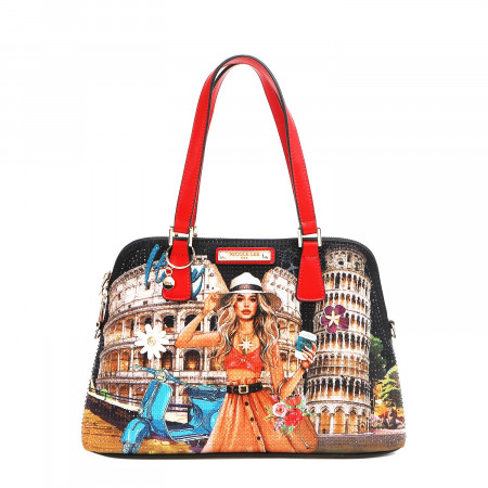 TORBA NICOLE LEE MTI17219 MARTHA TRAVELS ITALY SS2025 