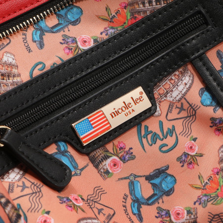 TORBA NICOLE LEE MTI17220 MARTHA TRAVELS ITALY SS2025 