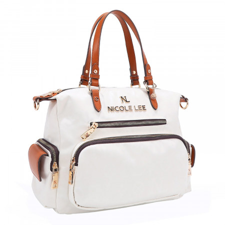 TORBA NICOLE LEE N17224 WHITE SS2025 