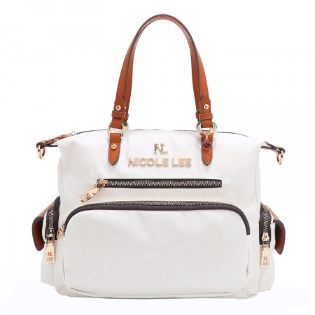 TORBA NICOLE LEE N17224 WHITE SS2025 