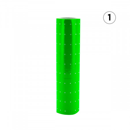 ETIKETE JEDERMAN 10/1 FLUO 
