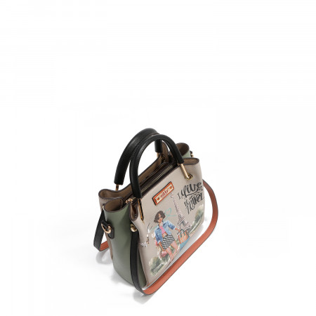 TORBA NIKKY NK12929 I LIVE TO TRAVEL SS2025 