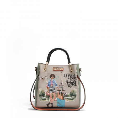 TORBA NIKKY NK12929 I LIVE TO TRAVEL SS2025 