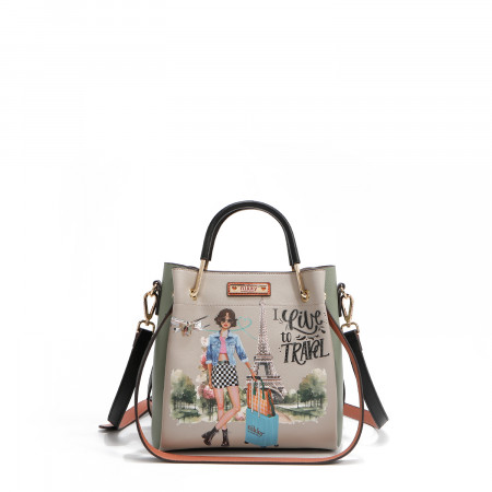 TORBA NIKKY NK12929 I LIVE TO TRAVEL SS2025 