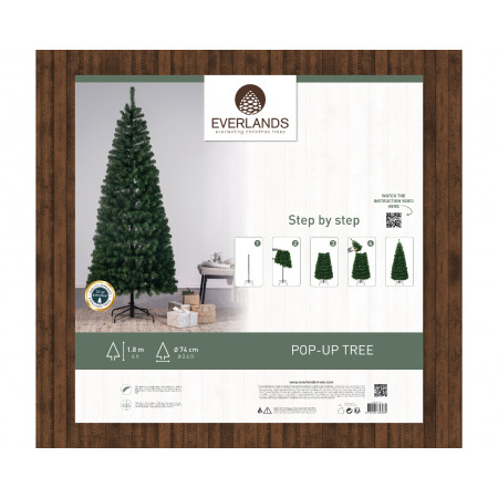 JELKA NOVOGODIŠNJA 180CM ZELENA 9683855 