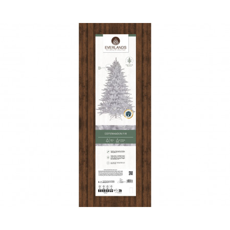 JELKA NOVOGODIŠNJA 180CM BELA IRIS 9684395 