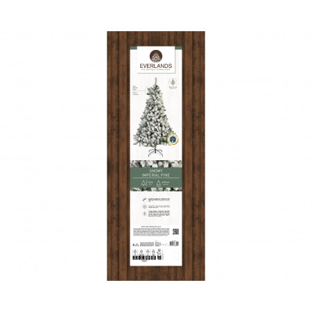 JELKA NOVOGODIŠNJA 150CM ZELENO BELA 9680950 