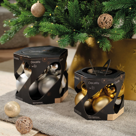 KUGLA NOVOGODIŠNJA 6/1 8CM GREEN 021214 