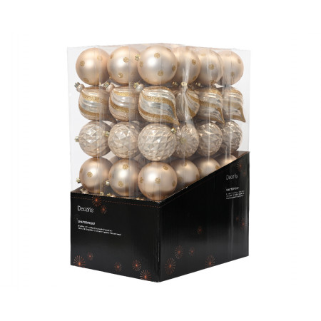 KUGLA NOVOGODIŠNJA 6/1 15CM PEARL 022367 