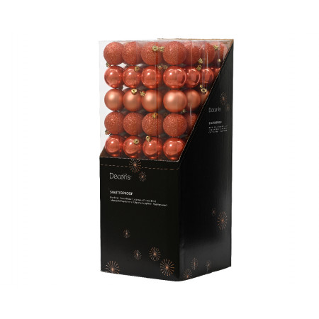 KUGLA NOVOGODIŠNJA 10/1 6CM ORANGE 022467 