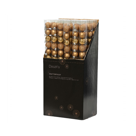 KUGLA NOVOGODIŠNJA 14/1 3CM BROWN 022483 