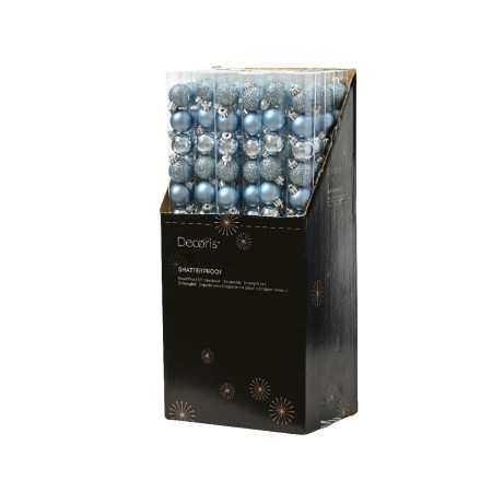 KUGLA NOVOGODIŠNJA 14/1 3CM BLUE ICE 022497 