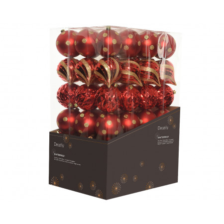 KUGLA NOVOGODIŠNJA 6/1 15CM RED 022565 