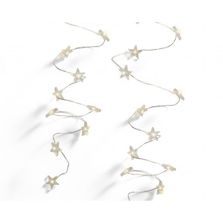 LAMPICE NOVOGODIŠNJE 95CM SILVER/WARM WHITE 481777 