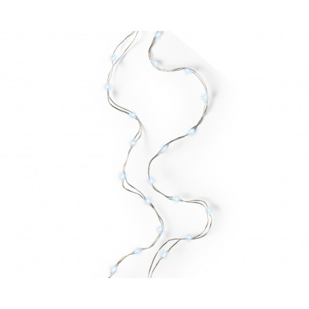LAMPICE NOVOGODIŠNJE 95CM SILVER/COOL WHITE 485027 