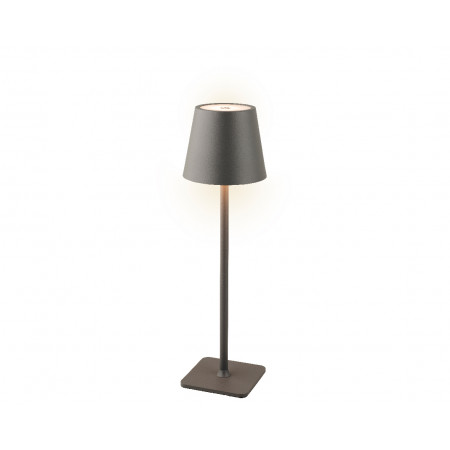 LAMPA METALNA 11X37CM SIVA 488367 