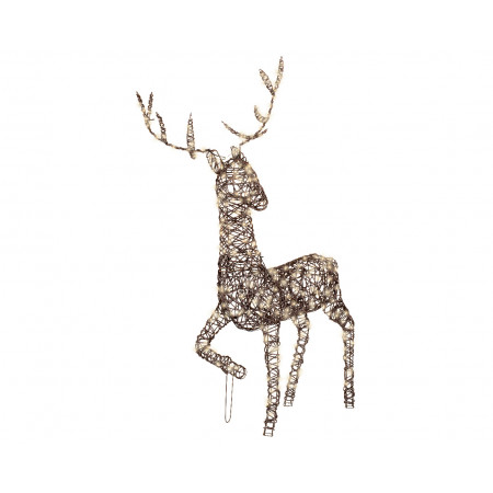FIGURA NOVOGODIŠNJA IRVAS SA LED SVETLOM 22X65X124CM OUTDOOR 493532 