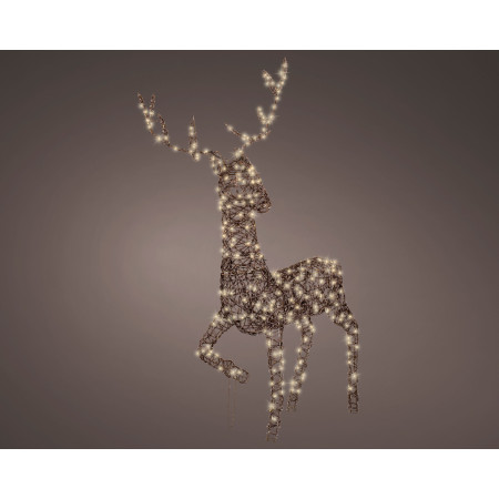 FIGURA NOVOGODIŠNJA IRVAS SA LED SVETLOM 22X65X124CM OUTDOOR 493532 