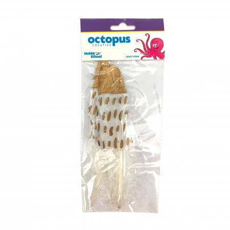 DEKORATIVNO PERJE 13X19mm 5kom UNL-2496 OCTOPUS 