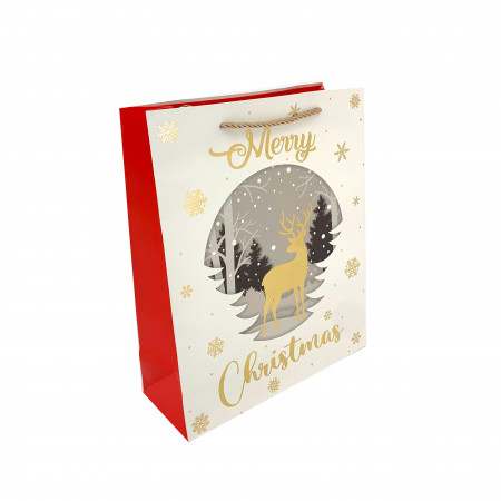 KESA UKRASNA NOVOGODIŠNJA MEDIUM 26X32X10CM 1883-M 