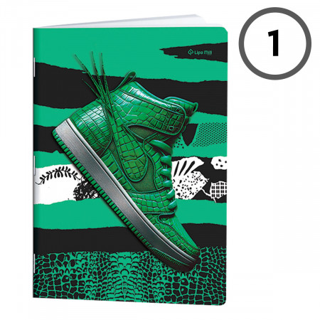 SVESKA A4 DIKTO 40L 80g SNEAKERS 