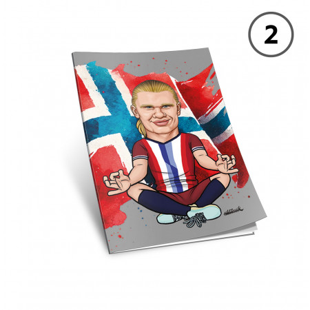 SVESKA A4 DIKTO 40L 80g FOOTBALL ICONS 