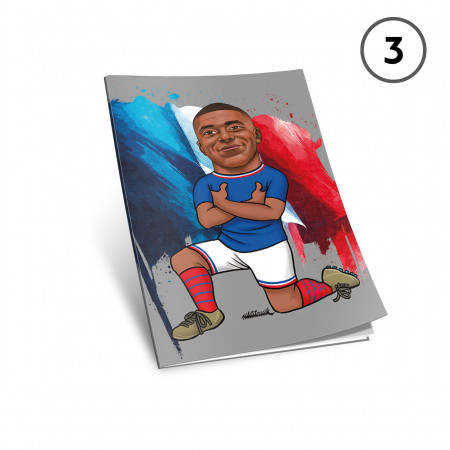 SVESKA A4 SITNI KARO 40L 80g FOOTBALL ICONS 