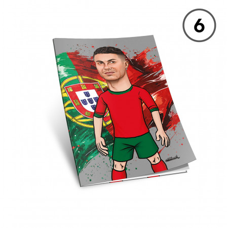 SVESKA A4 SITNI KARO 40L 80g FOOTBALL ICONS 