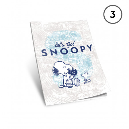 SVESKA A4 DIKTO 40L 80g SNOOPY 