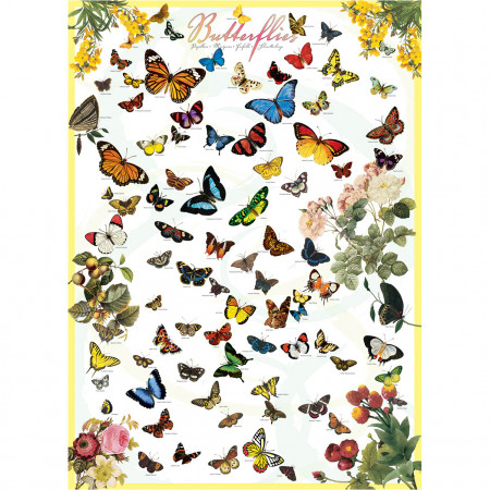 PUZZLE 1000 DELOVA 6000-0077 BUTTERFLIES 