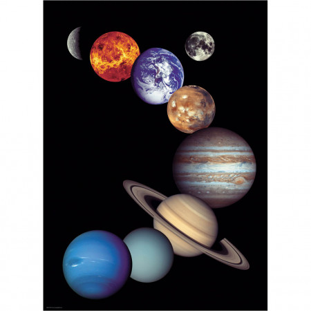 PUZZLE 1000 DELOVA 6000-0100 NASA THE SOLAR SYSTEM 