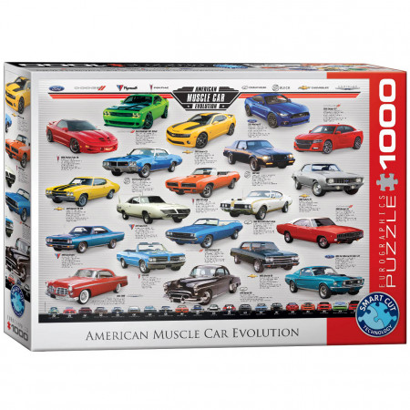 PUZZLE 1000 DELOVA 6000-0682 AMERICAN MUSCLE CAR EVOLUTION 