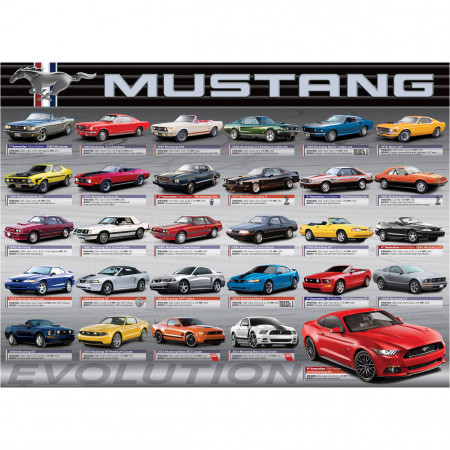 PUZZLE 1000 DELOVA 6000-0684 FORD MUSTANG EVOLUTION 