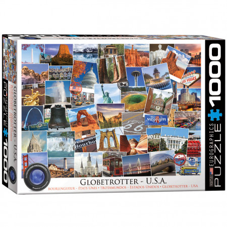 PUZZLE 1000 DELOVA 6000-0750 GLOBETROTTER COLLECTION: US 