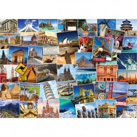 PUZZLE 1000 DELOVA 6000-0751 GLOBETROTTER WORLD 