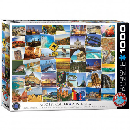 PUZZLE 1000 DELOVA 6000-0753 GLOBETROTTER AUSTRALIA 