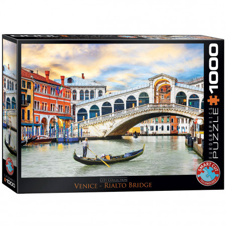 PUZZLE 1000 DELOVA 6000-0766 VENICE RIALTO BRIDGE 