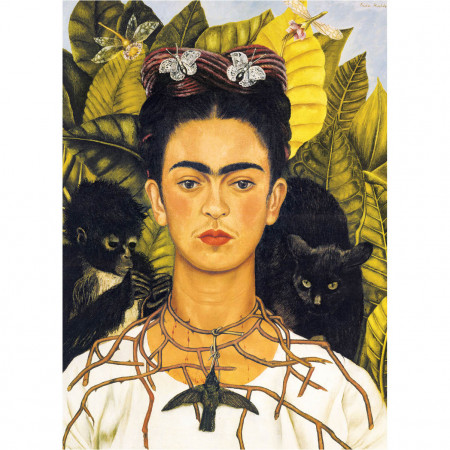 PUZZLE 1000 DELOVA 6000-0802 SELF-PORTRAIT WITH HUMMINGBIRD 