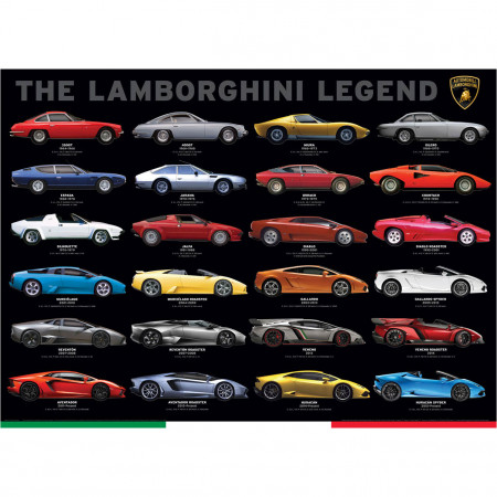 PUZZLE 1000 DELOVA 6000-0822 THE LAMBORGHINI LEGEND 