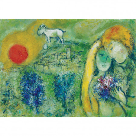 PUZZLE 1000 DELOVA 6000-0848 THE LOVERS OF VENCE 