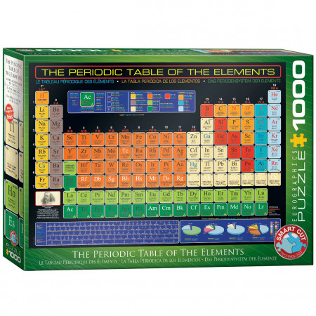 PUZZLE 1000 DELOVA 6000-1001 PERIODIC TABLE OF THE ELEMENTS 